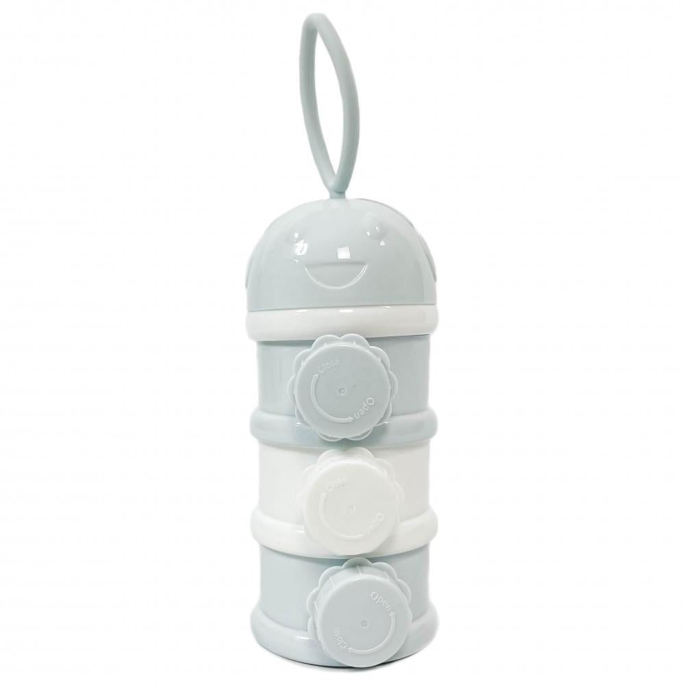 Dosificador de leche en polvo 3 niveles Azul Kikka boo