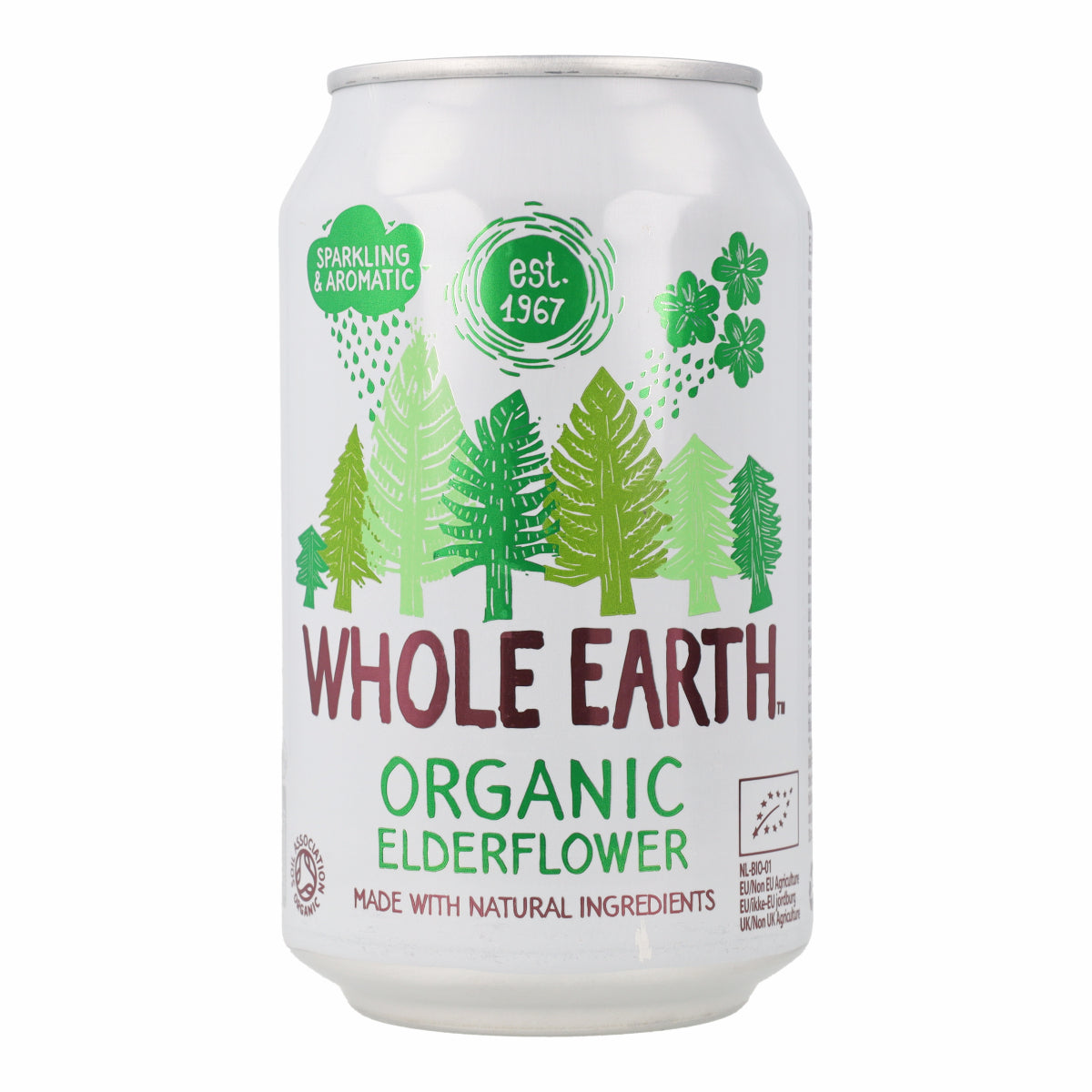 Napój ekologiczny z czarnego bzu Whole Earth 330 ml