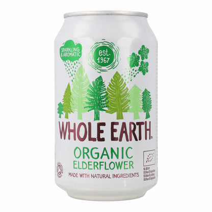 Napój ekologiczny z czarnego bzu Whole Earth 330 ml