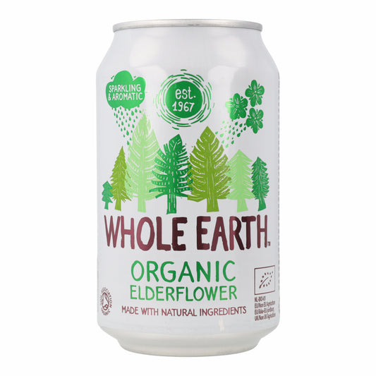 Napój ekologiczny z czarnego bzu Whole Earth 330 ml