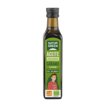 Olej konopny Bio, NaturGreen 250 ml