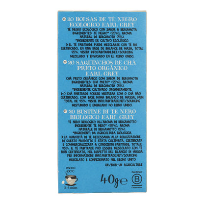 Czarna herbata Earl Grey Bio Cupper 20 torebek