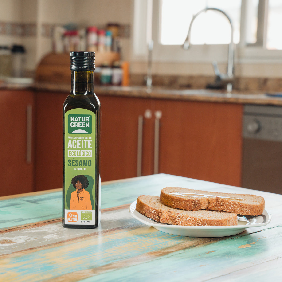 Olej sezamowy BIO NaturGreen. 250 ml