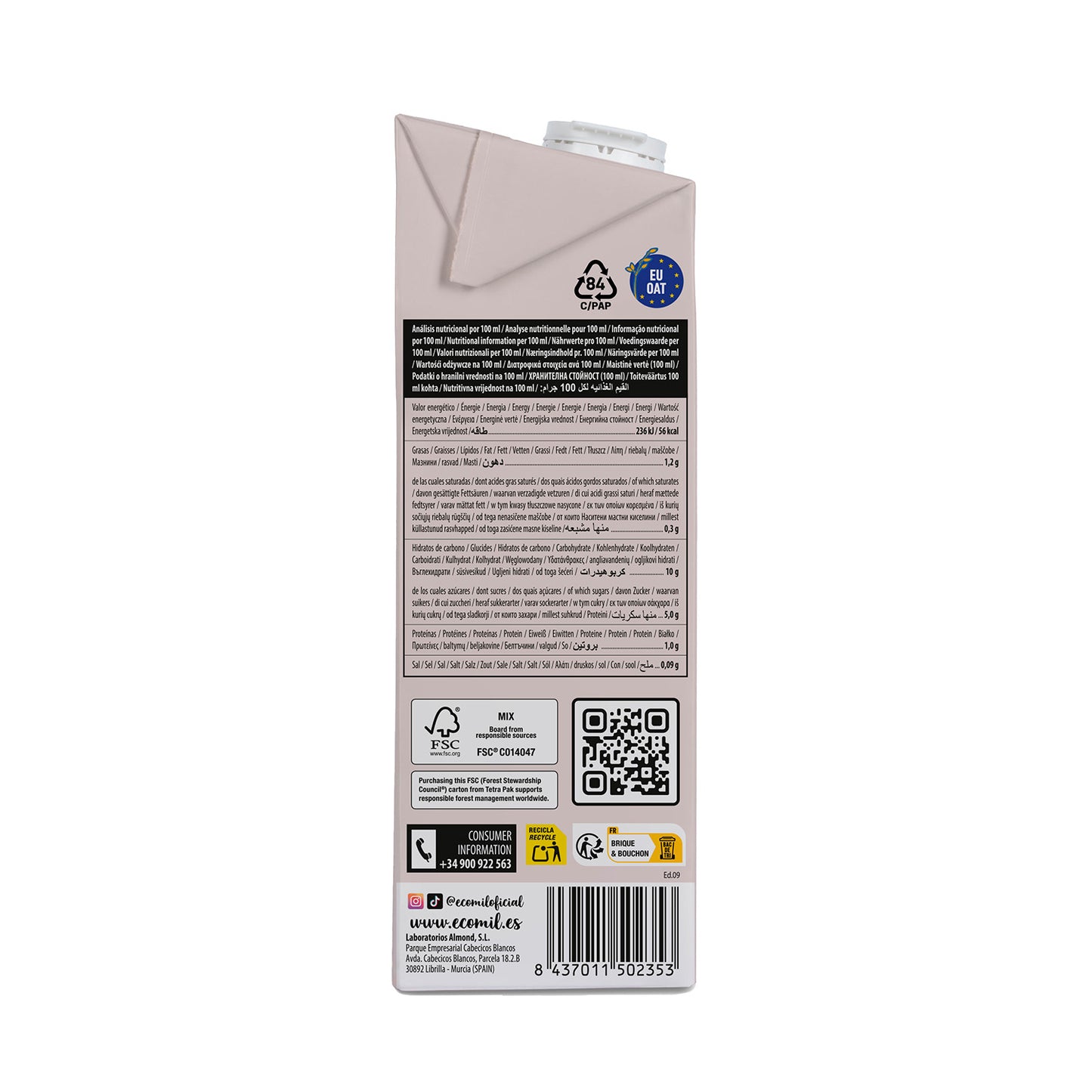 Zestaw 6 x Napój owsiany Choco NaturGreen 1 l