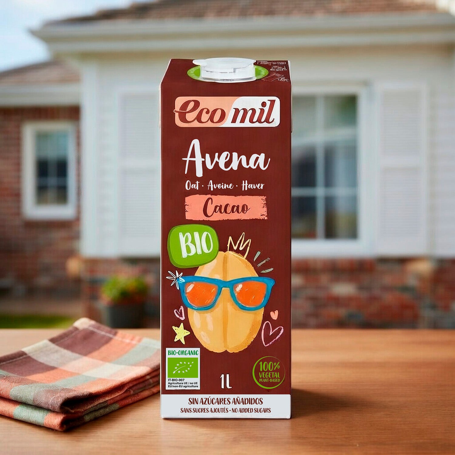 Napój owsiany z kakao Bio NaturGreen 1 l