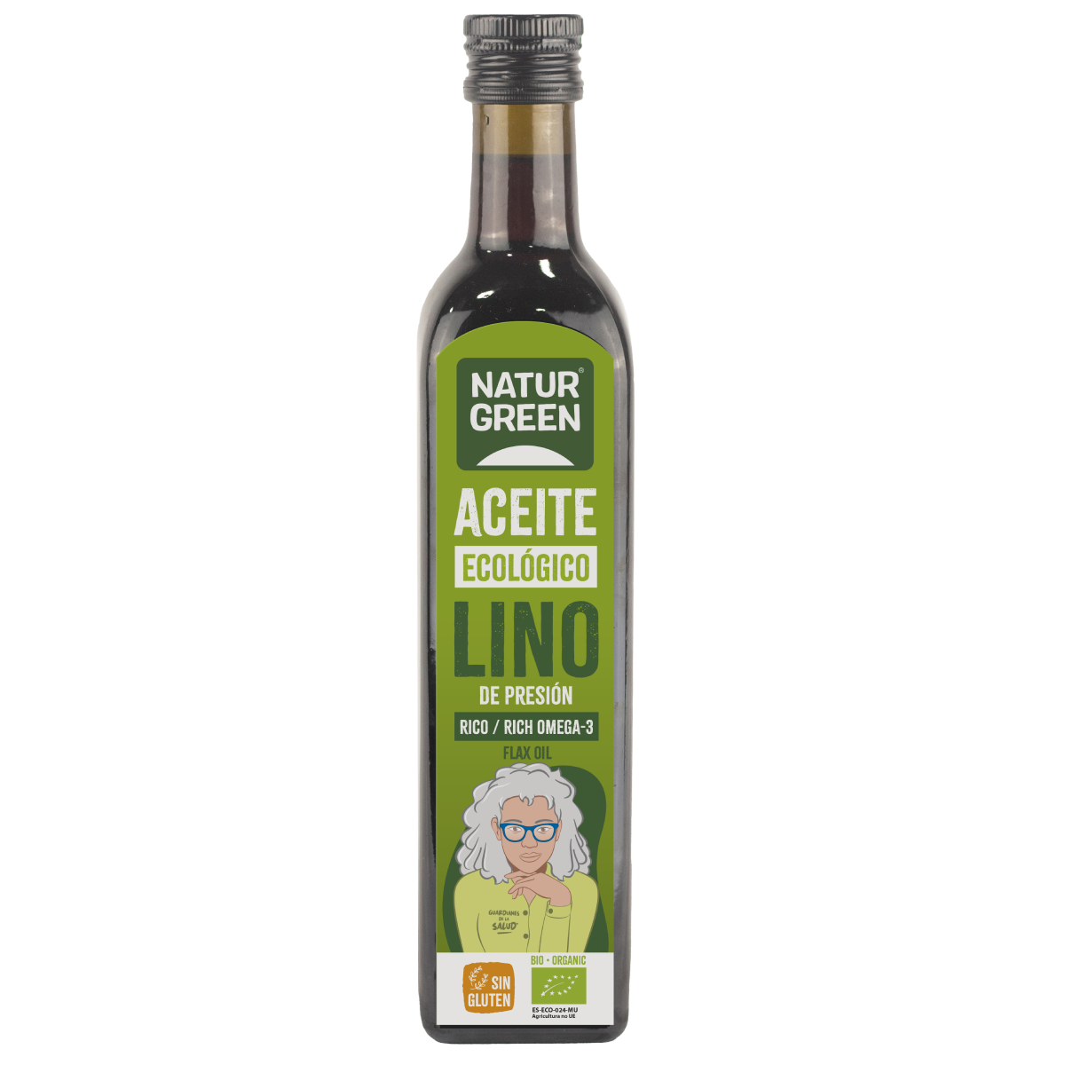 Olej lniany BIO NaturGreen 500 ml