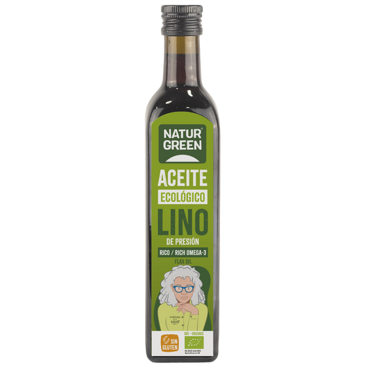 Olej lniany BIO NaturGreen 500 ml
