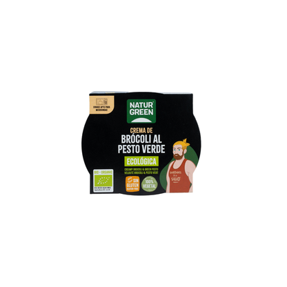 Krem z brokułów z zielonym pesto Naturgreen, 310 g