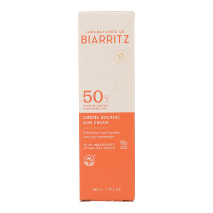 Krem przeciwsłoneczny do twarzy SPF 50 Laboratorios Biarritz 50 ml