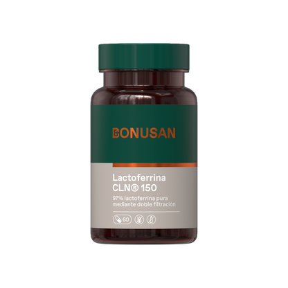 Pack 2x Lactoferrina 150 mg, Bonusan, 60 cápsulas vegetales
