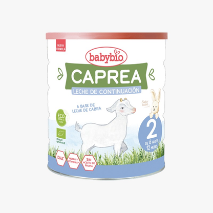 Leche de Cabra Caprea 2 (bebés de 6 a 12 meses) Ecológica Babybio 400 g
