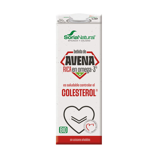 Bebida Ecológica de Avena rica en Omega 3, Soria Natural, 1L