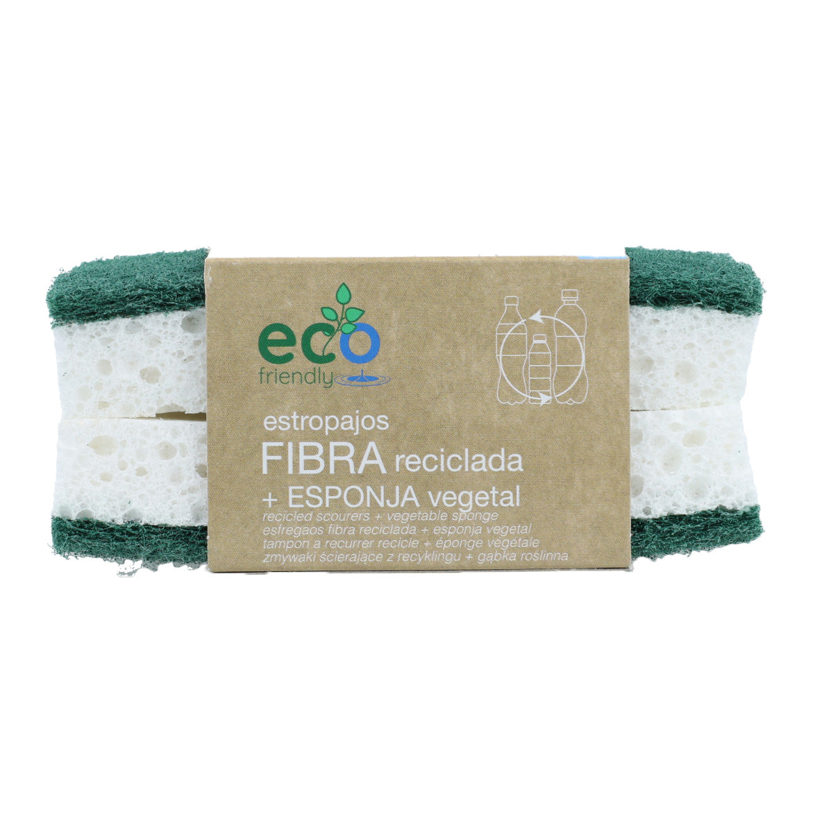 2 gąbki z gąbką roślinną Eco Friendly ROZENBAL