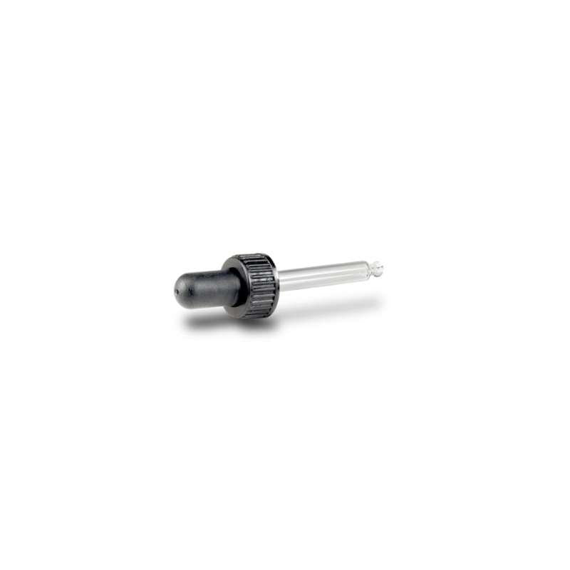 Pipeta cuentagotas Negra para botella ambar, Camassia  50 ml