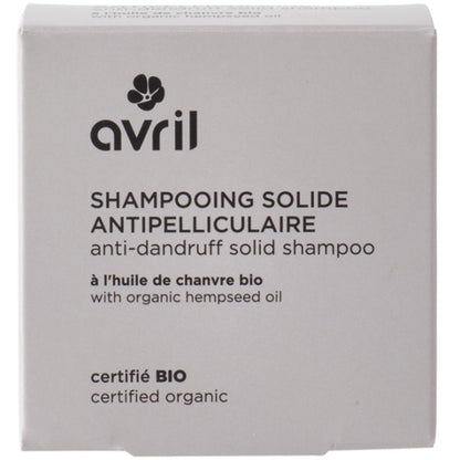 Champú sólido anticaspa Avril