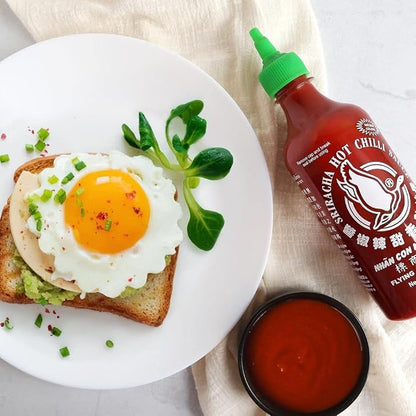 Tradycyjny sos chili Sriracha bez glutaminianu sodu Uni-Eagle 815 g – pikantny, kremowy, w stylu tajskim