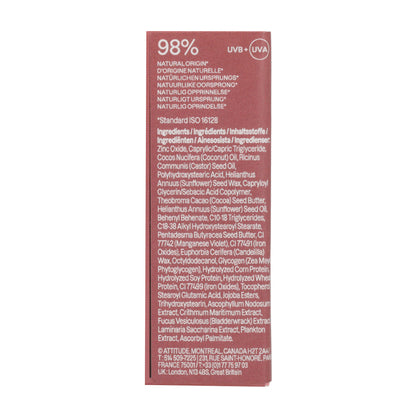 Oceanly - PHYTO-SUN Balsam do ust z kolorem SPF 30 - Terakota, Attitude, 8,5 g