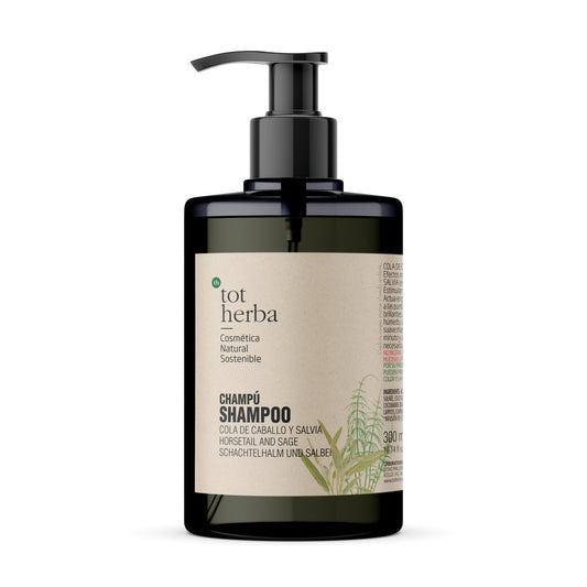 Champú Cola de Caballo y Salvia, Toto Herba, 300 ml