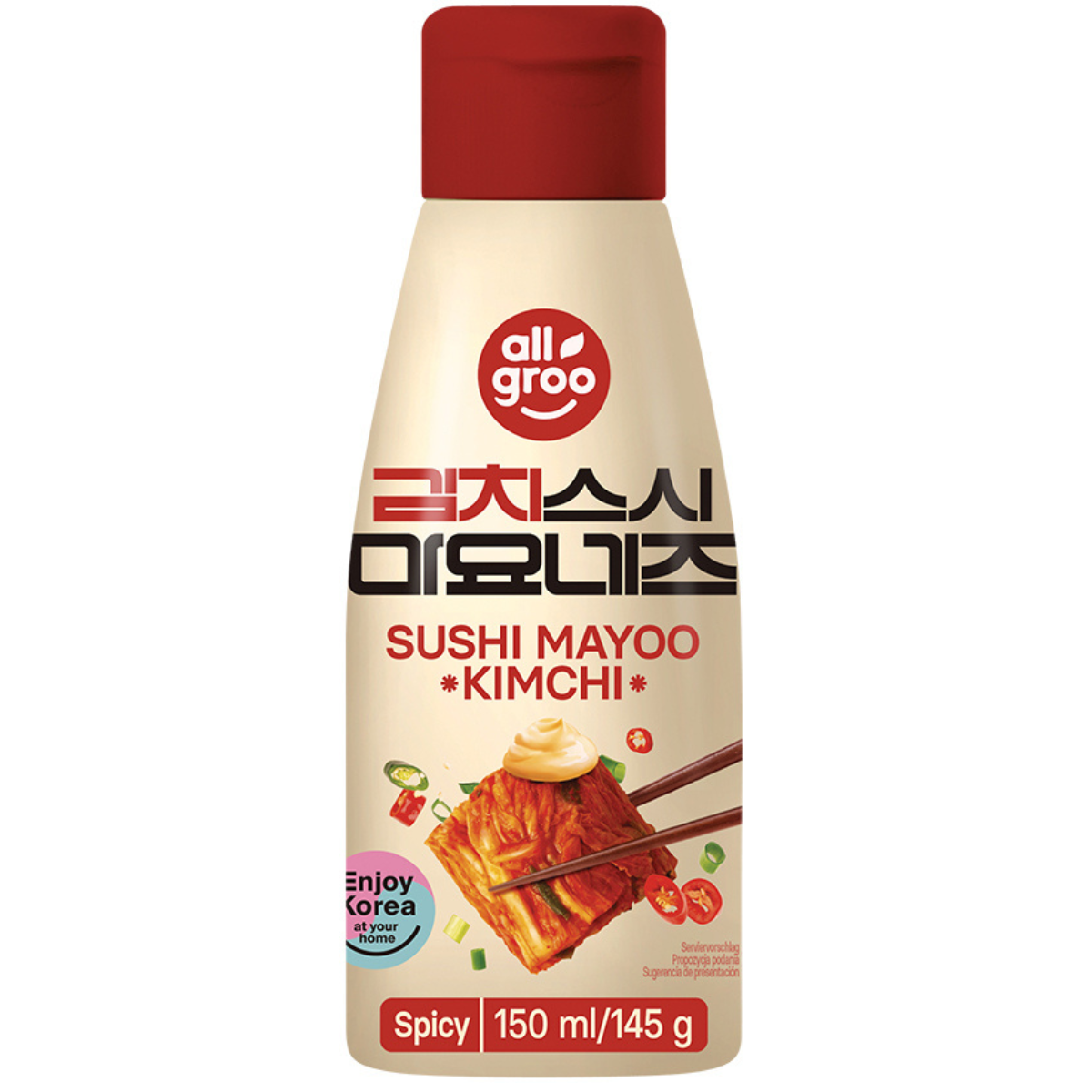 Salsa Mayonesa Koreana Sushi Kimchi Allgroo 150 ml