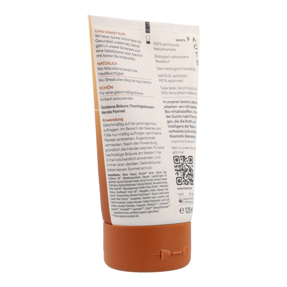 Balsam samoopalający Lavera 125 ml