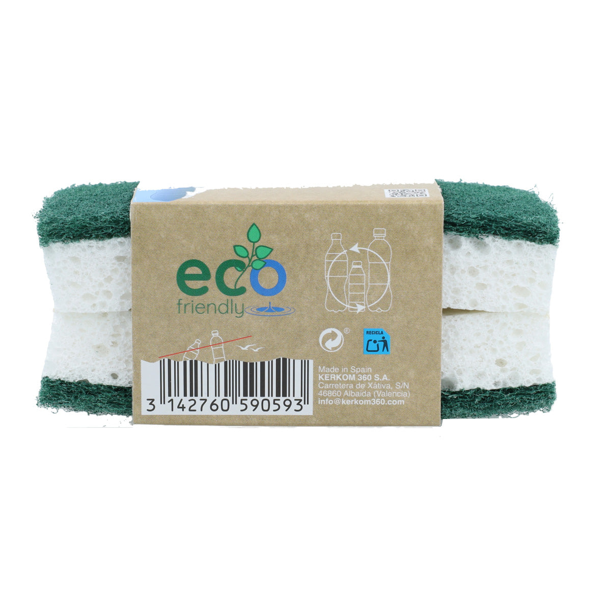 2 gąbki z gąbką roślinną Eco Friendly ROZENBAL