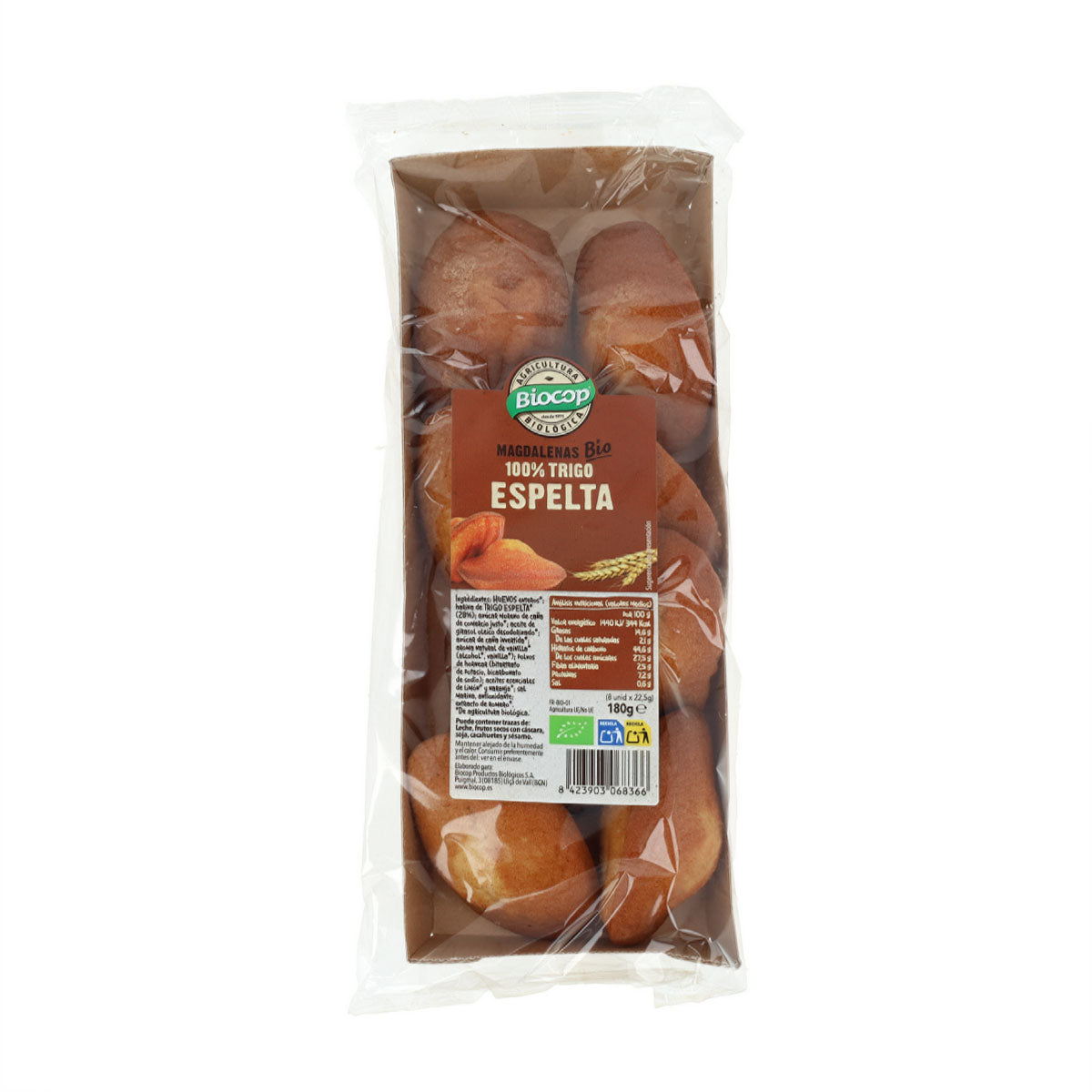 Babeczki z mąki gryczanej 100% Biocop 180 g