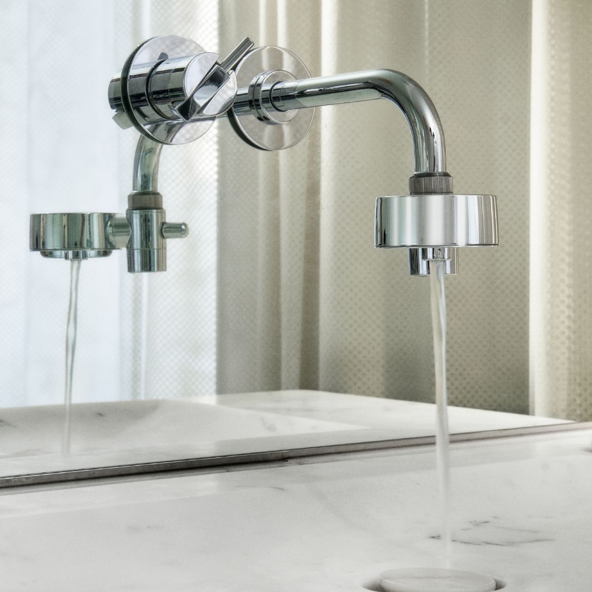 Filtro de agua para grifo EcoPro Chrome Compact Tappwater