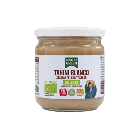 Krem z białego tahini bezglutenowy Naturgreen 300 g