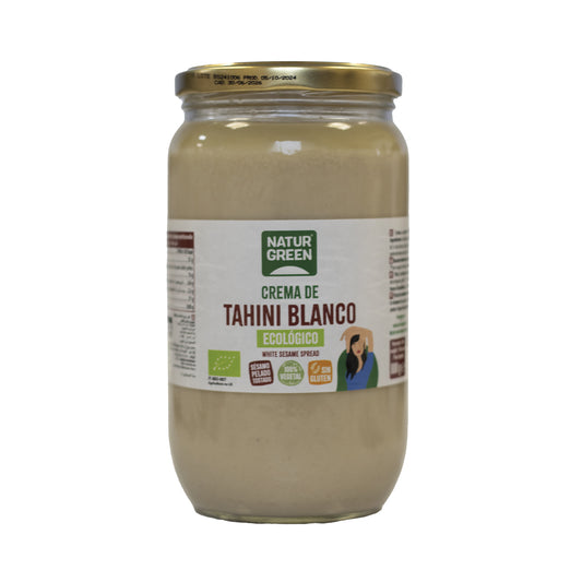 Krem z białego tahini bezglutenowy Naturgreen 800 g