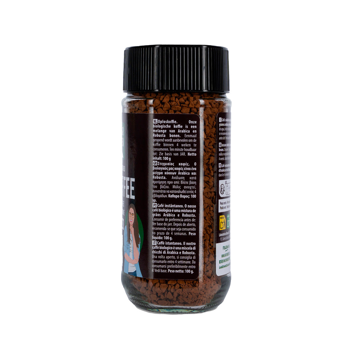 Kawa rozpuszczalna ekologiczna Naturgreen 100 g
