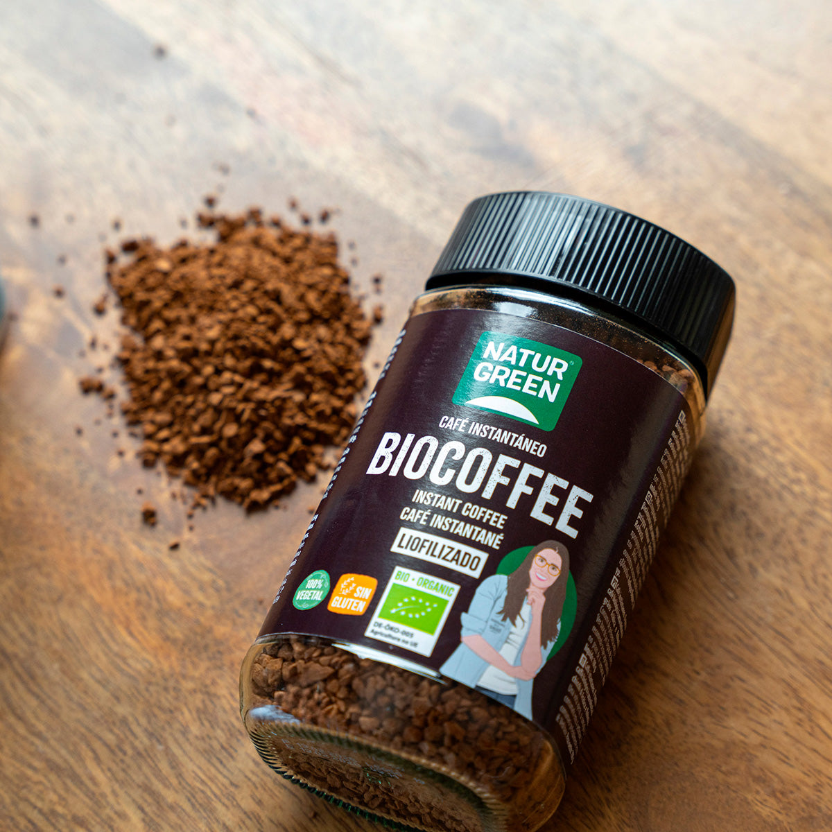 Kawa rozpuszczalna ekologiczna Naturgreen 100 g