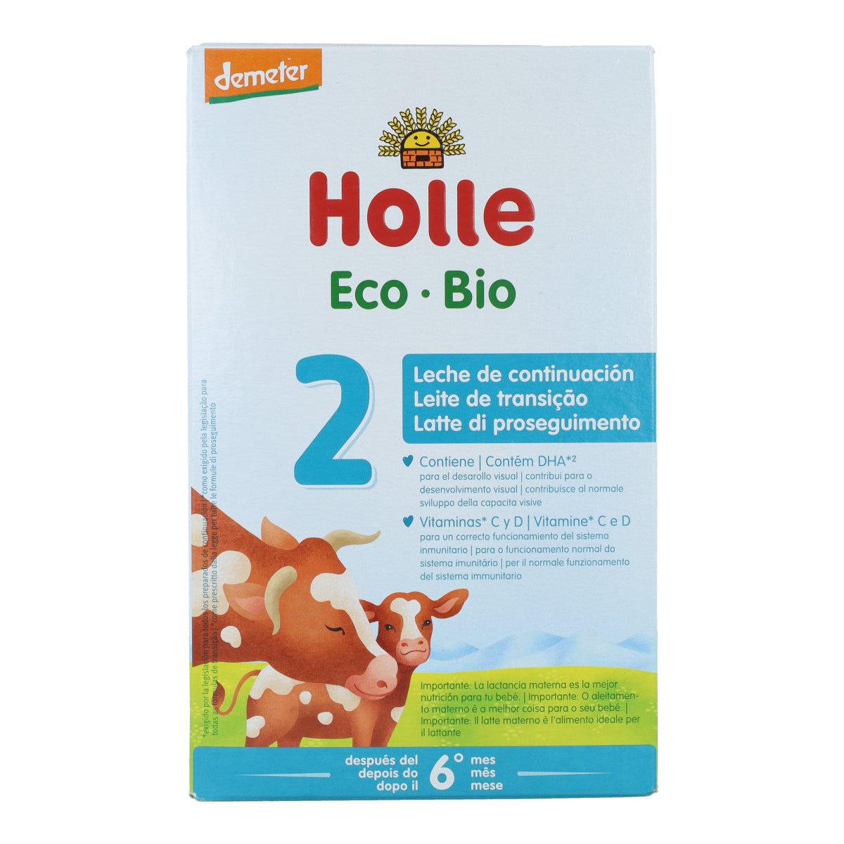 Mleko następcze nr 2 (+6 miesięcy) ekologiczne Holle 600 g