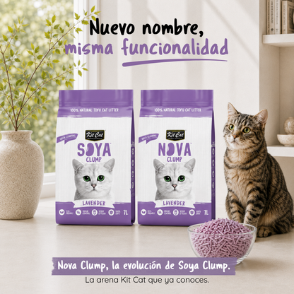 Zestaw Cat Arena Eco SoyaClump - Lavender 7 L Żwirek dla kotów