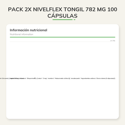 Información nutricional
