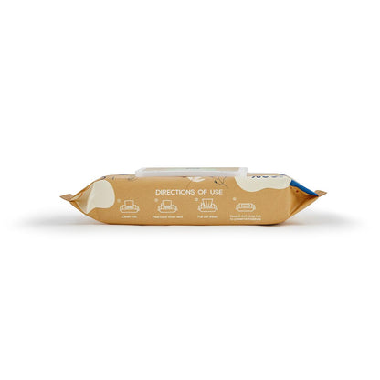 Toallitas biodegradables de Bambú Ecoboom 60 uds