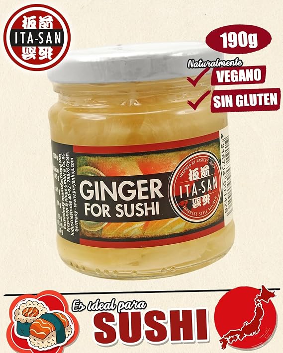Imbir do sushi Ita-san 190 g