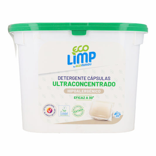 Ultra skoncentrowany detergent w kapsułkach Mimidu ECO 20 dawek