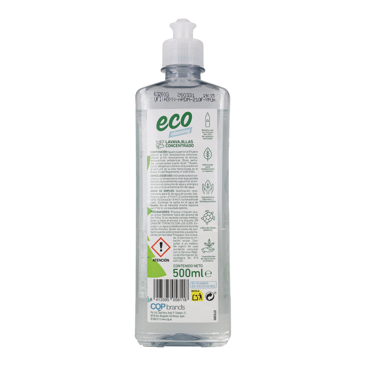 Płyn do mycia naczyń ręcznego Kidel Eco Mimidu, 500 ml