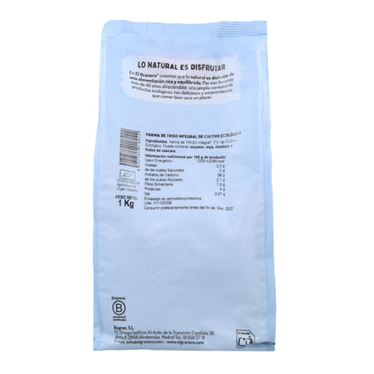 Mąka pełnoziarnista Bio El Granero 1 kg