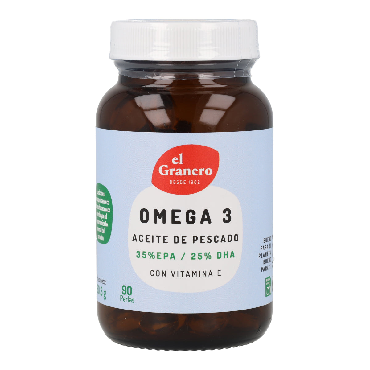 Omegran 3 Plus El granero 90 kapsułek 705 mg