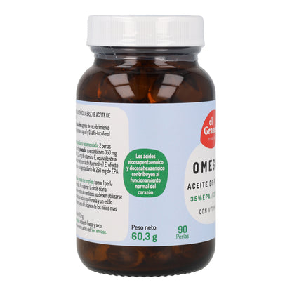 Omegran 3 Plus El granero 90 kapsułek 705 mg