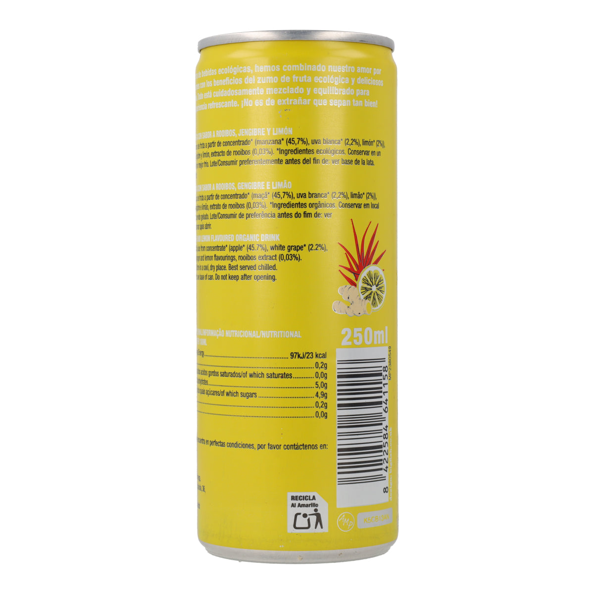 Napój imbirowy, cytrynowy i rooibos Cupper 250 ml