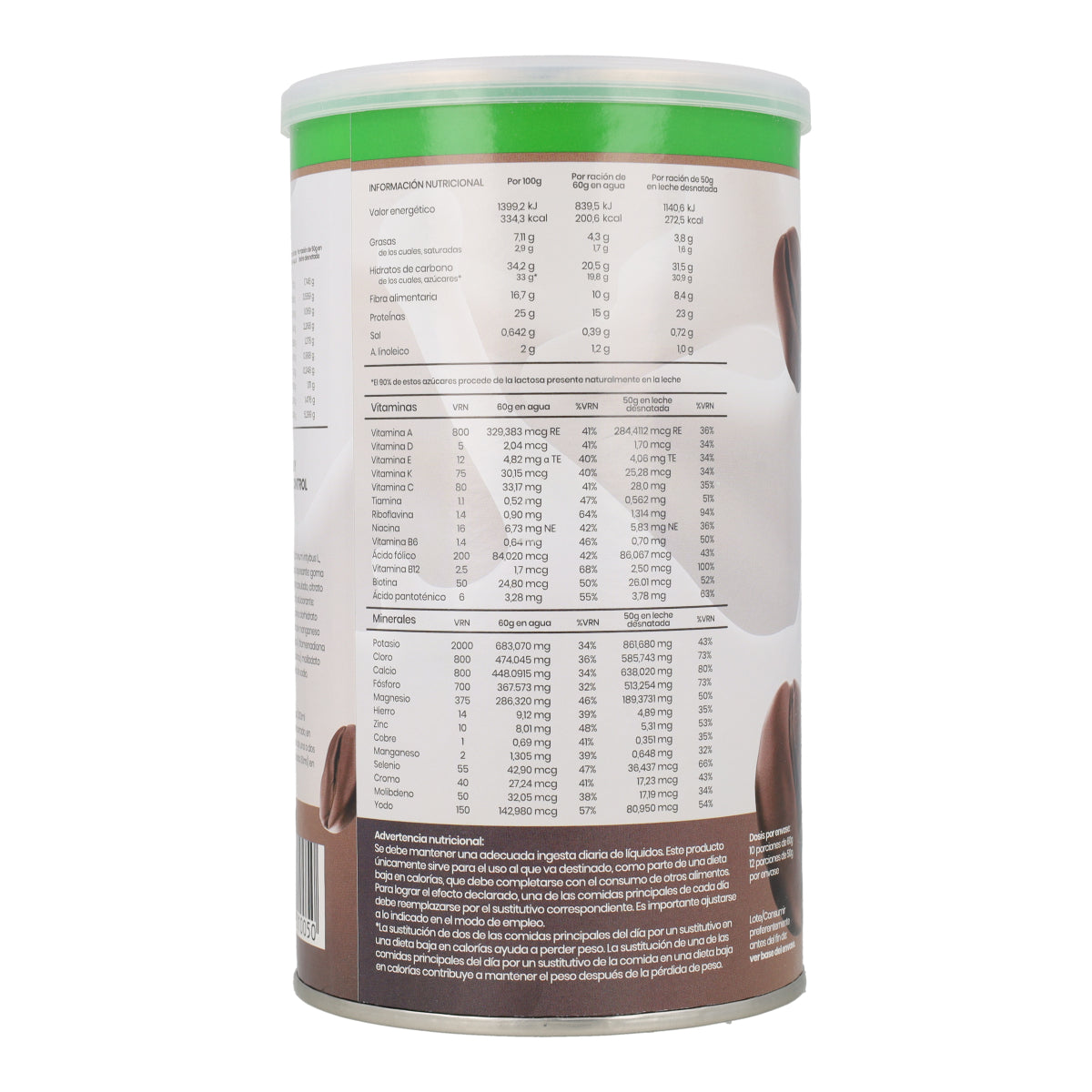 Koktajl sycący Cappuccino Sotya, 700 g