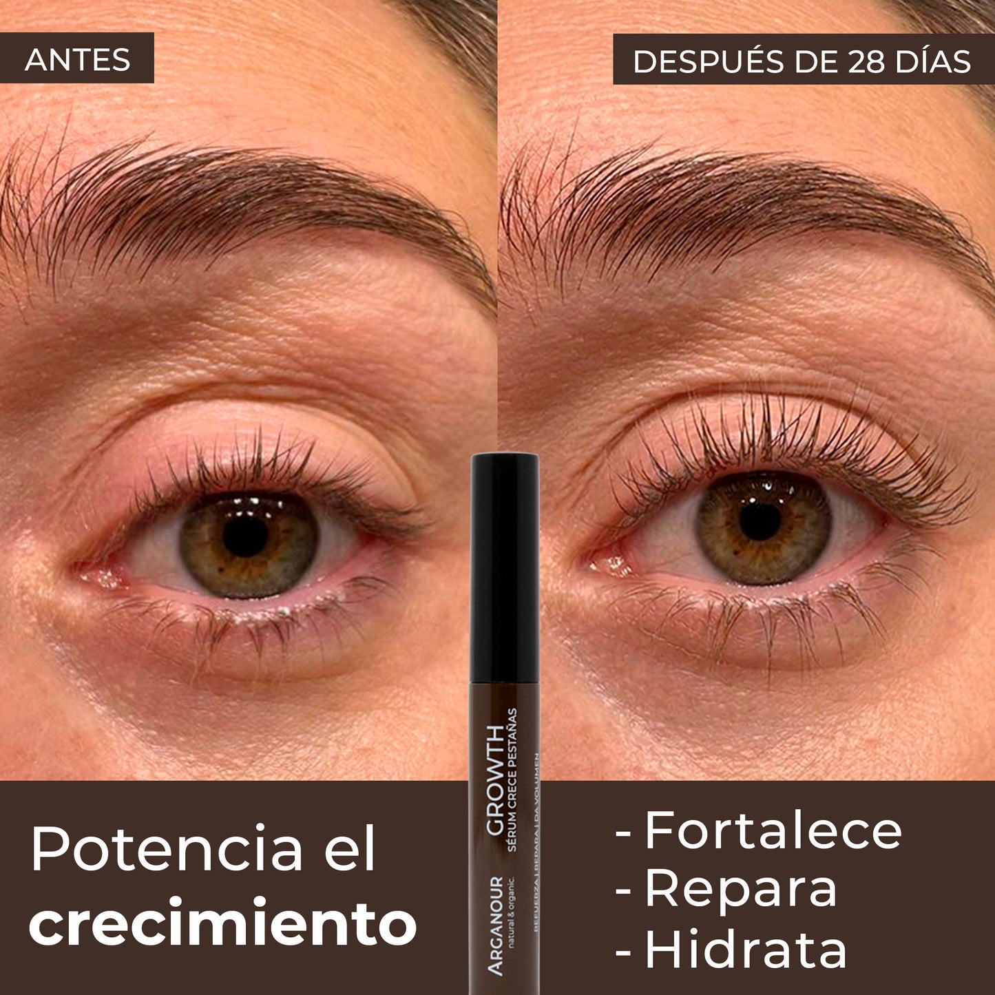 Serum Growth na porost rzęs, Arganour, 5 ml