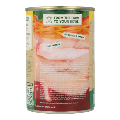 Puszka z kurczakiem BARF dla psów Wild Balance 400 g