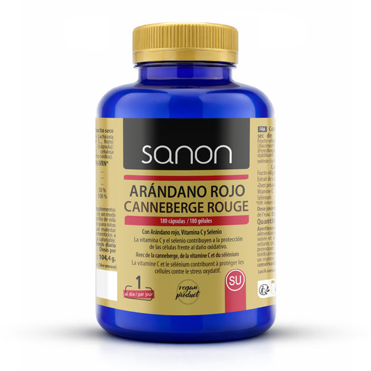 Amerykańska żurawina 180 tabletek SANON 650 mg