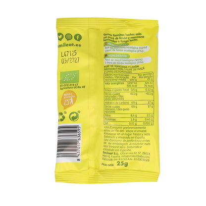 Ekologiczna przekąska jabłkowo-cytrynowa 25 g, Triboo