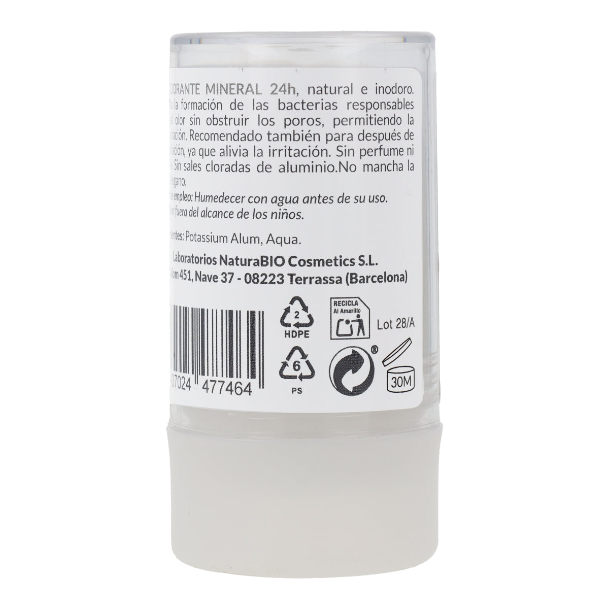 Dezodorant kamień ałunowy HappyBio 115 g
