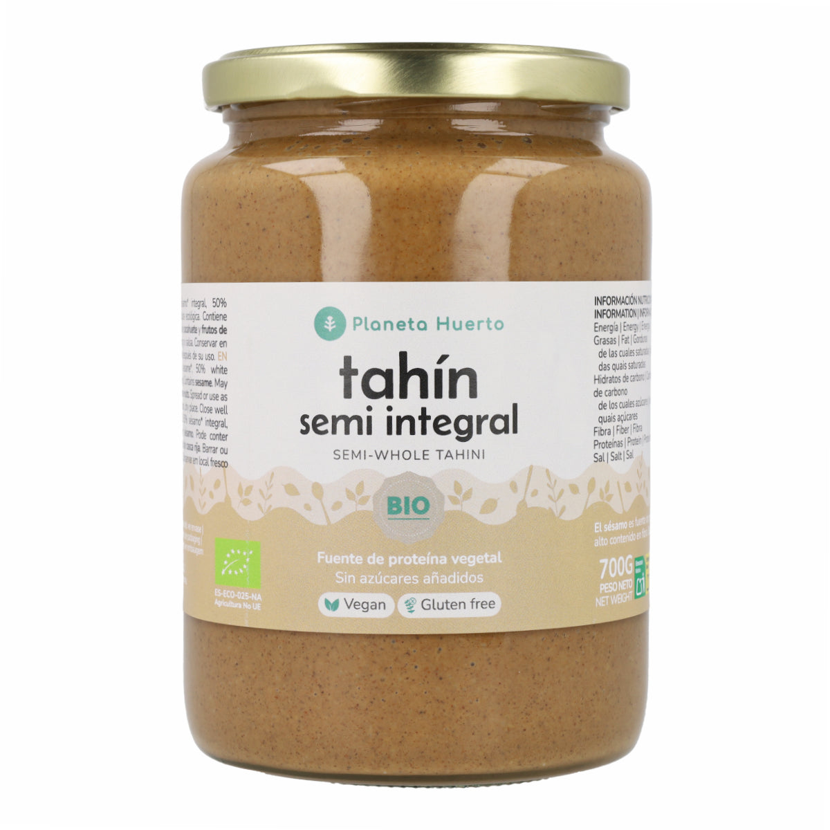 Tahini półtłuste ECO Planeta Huerto