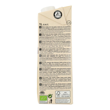 Bebida Vegetal de Avena Bio Sin azúcares añadidos Ecomil 1 L